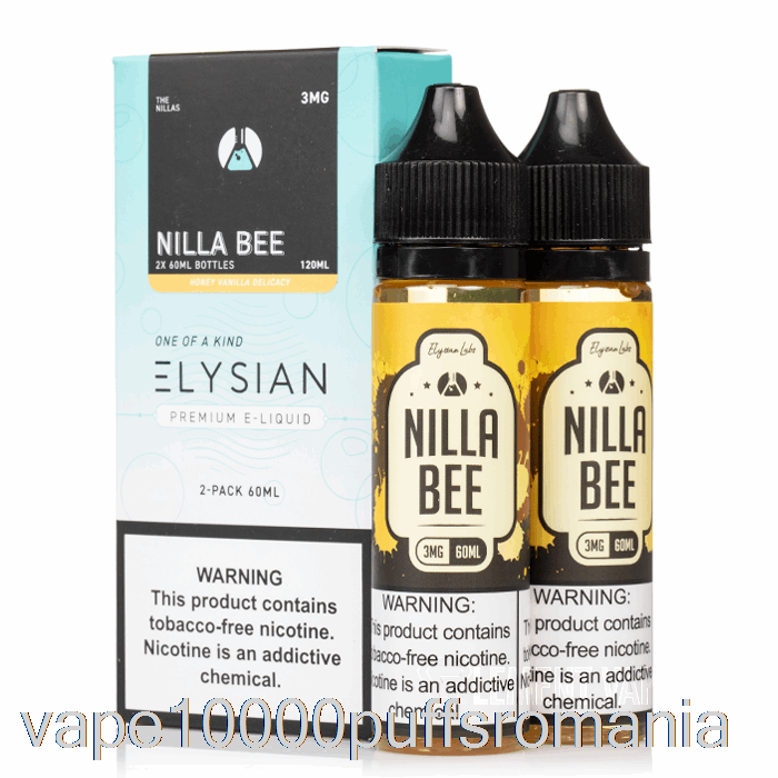 Vape Romania Nilla Bee - Elysian Labs - 120ml 3mg